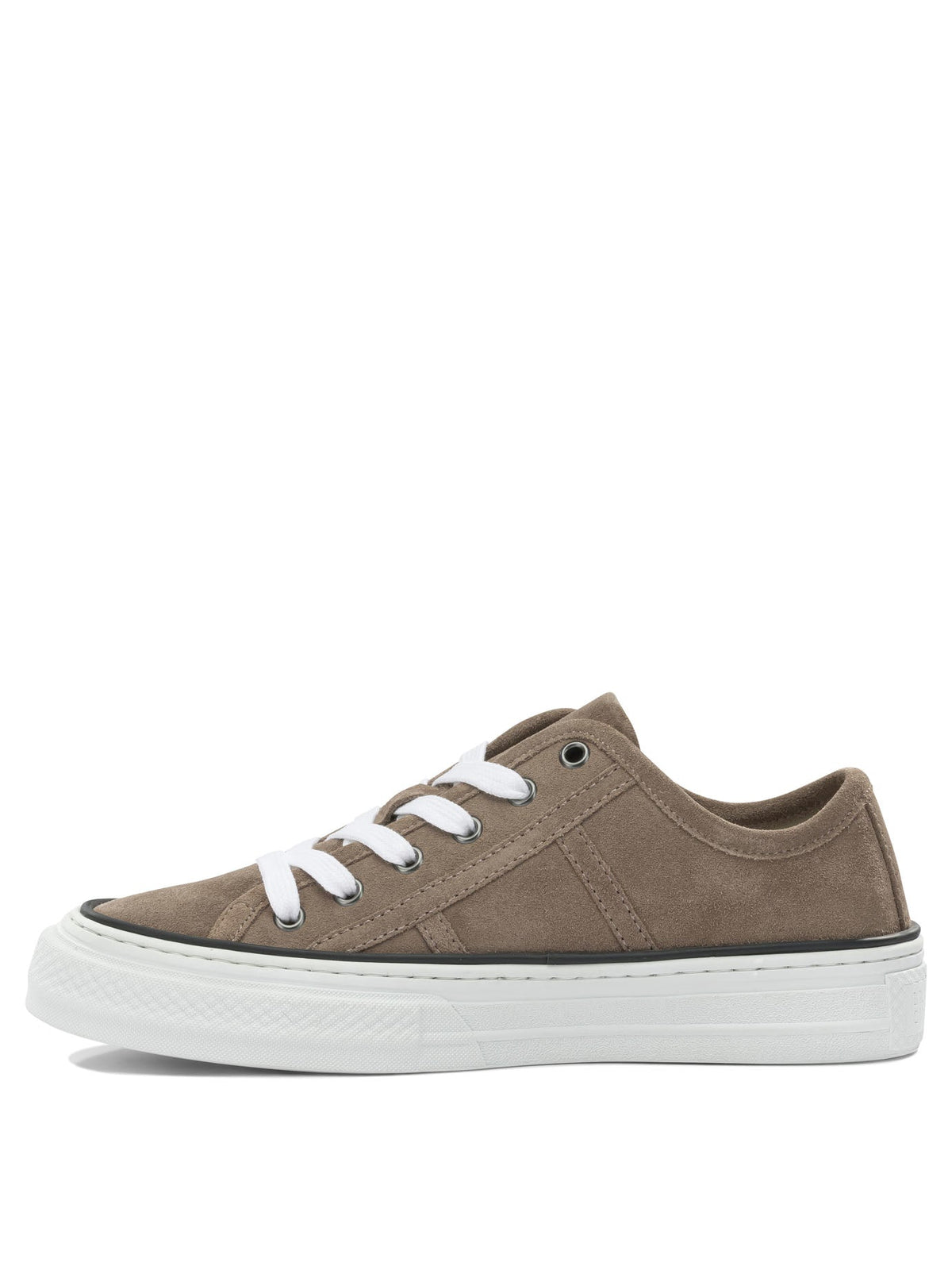 Brunello Cucinelli "shiny Tab" Low Sneakers