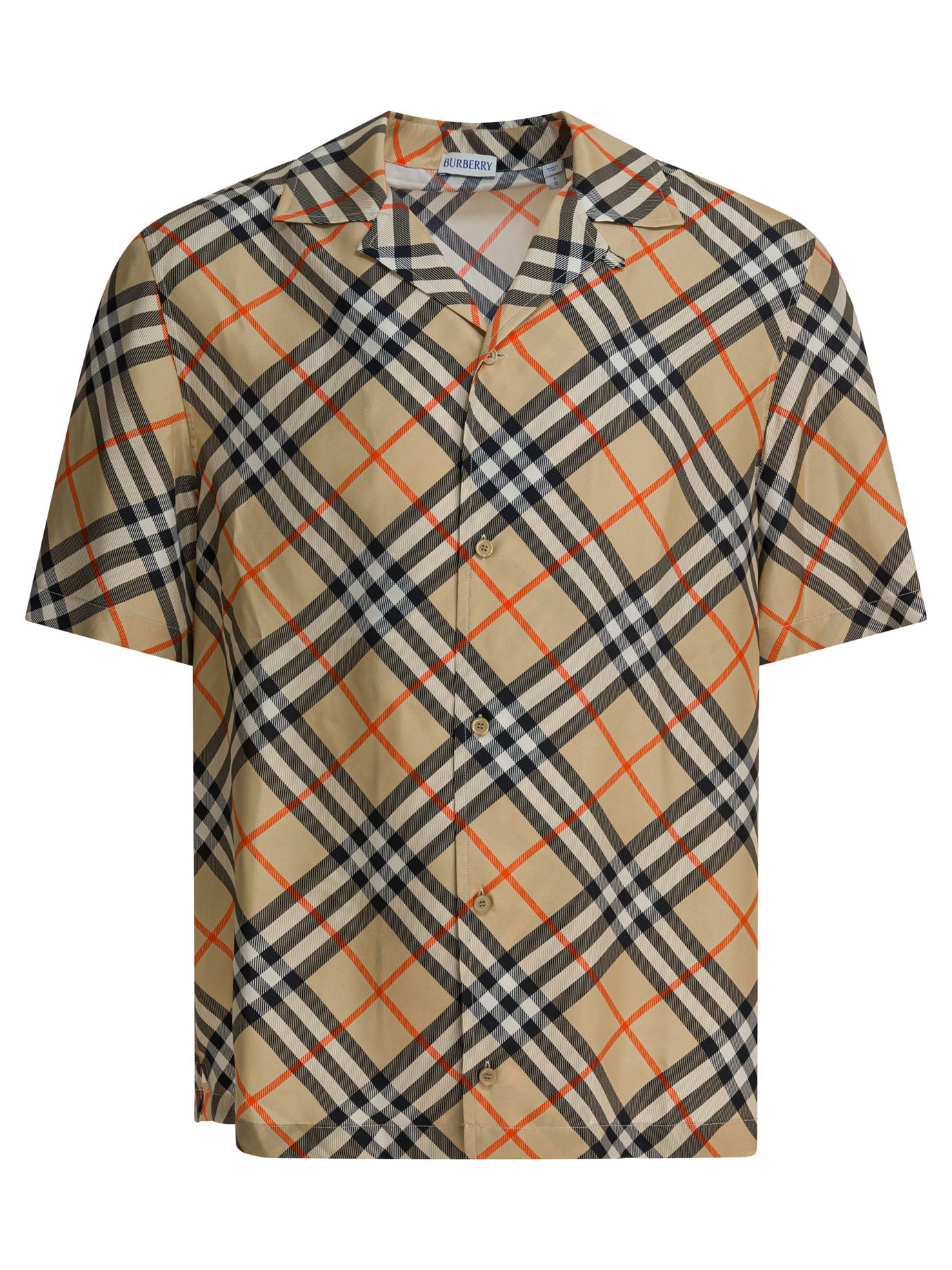 Burberry Oversized Silk Shirt