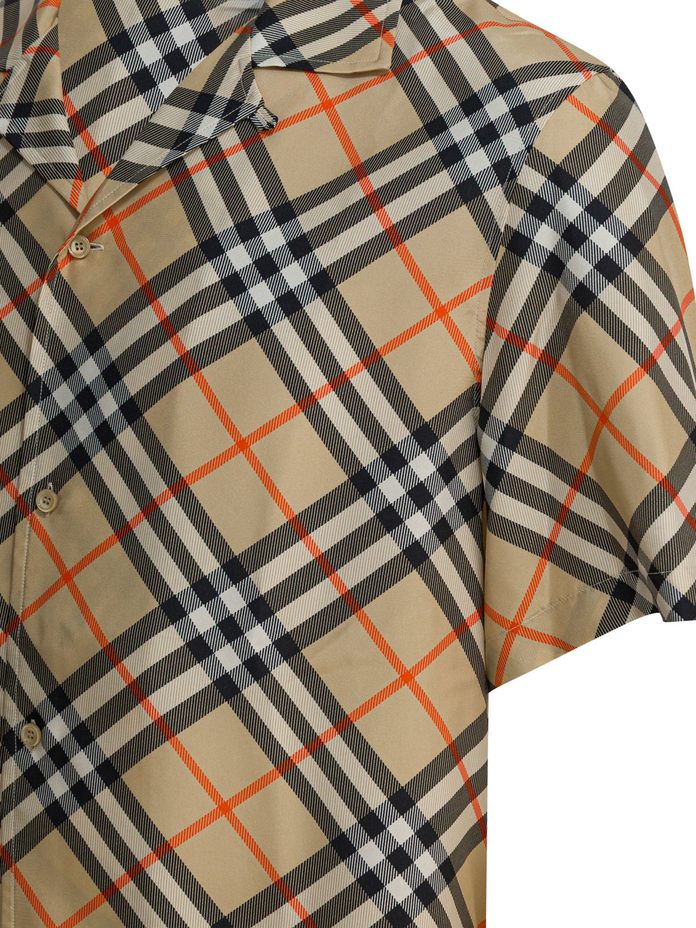 Burberry Oversized Silk Shirt