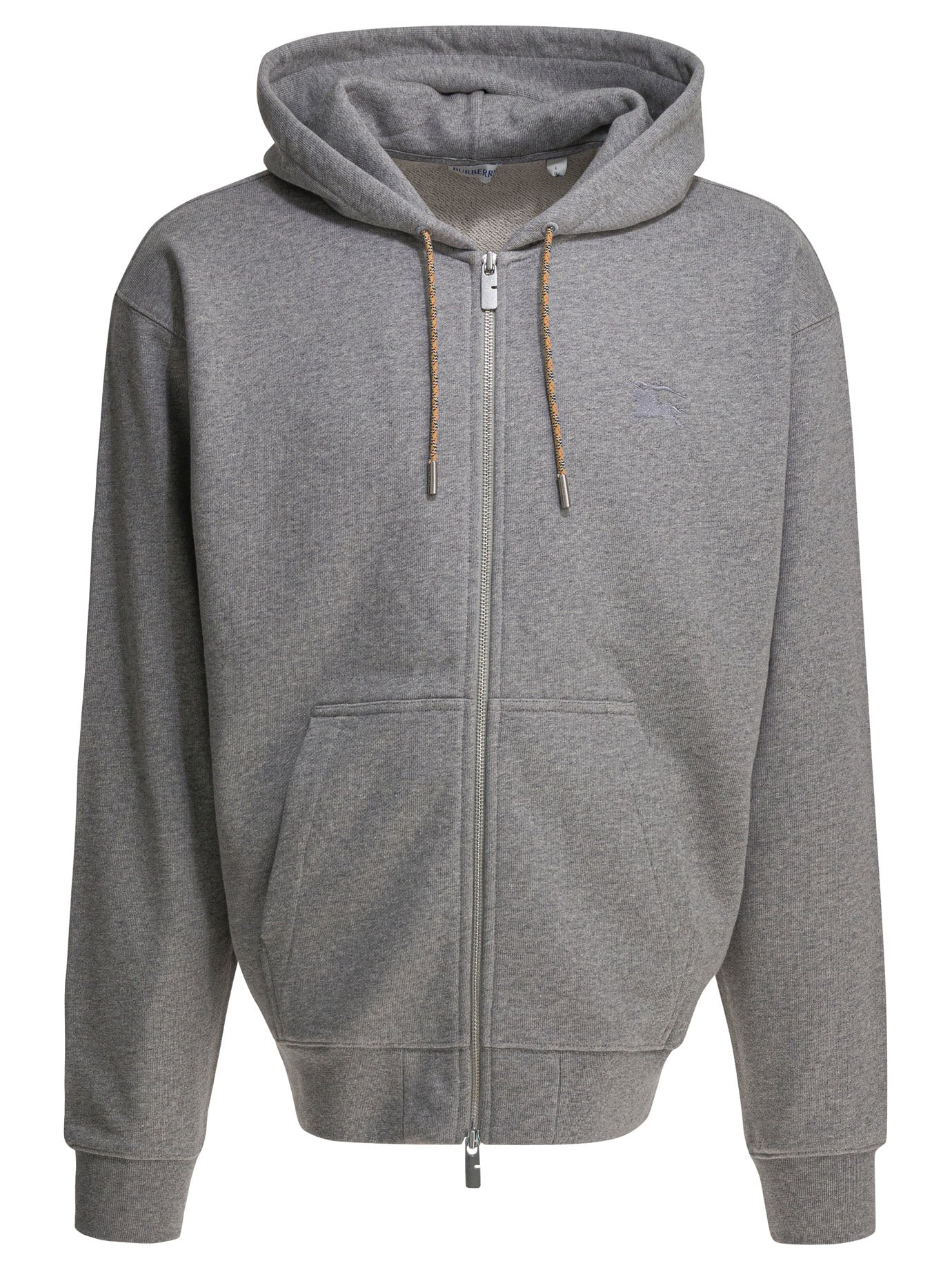 Burberry "check" Zipper Sweatshirt