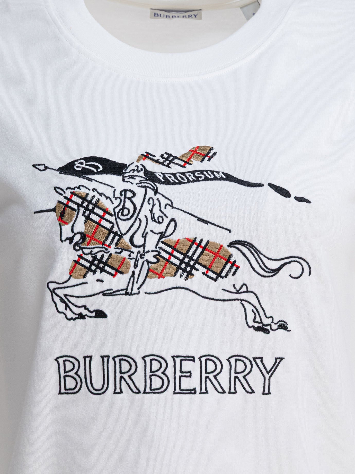 Burberry Cotton T-shirt With Ekd