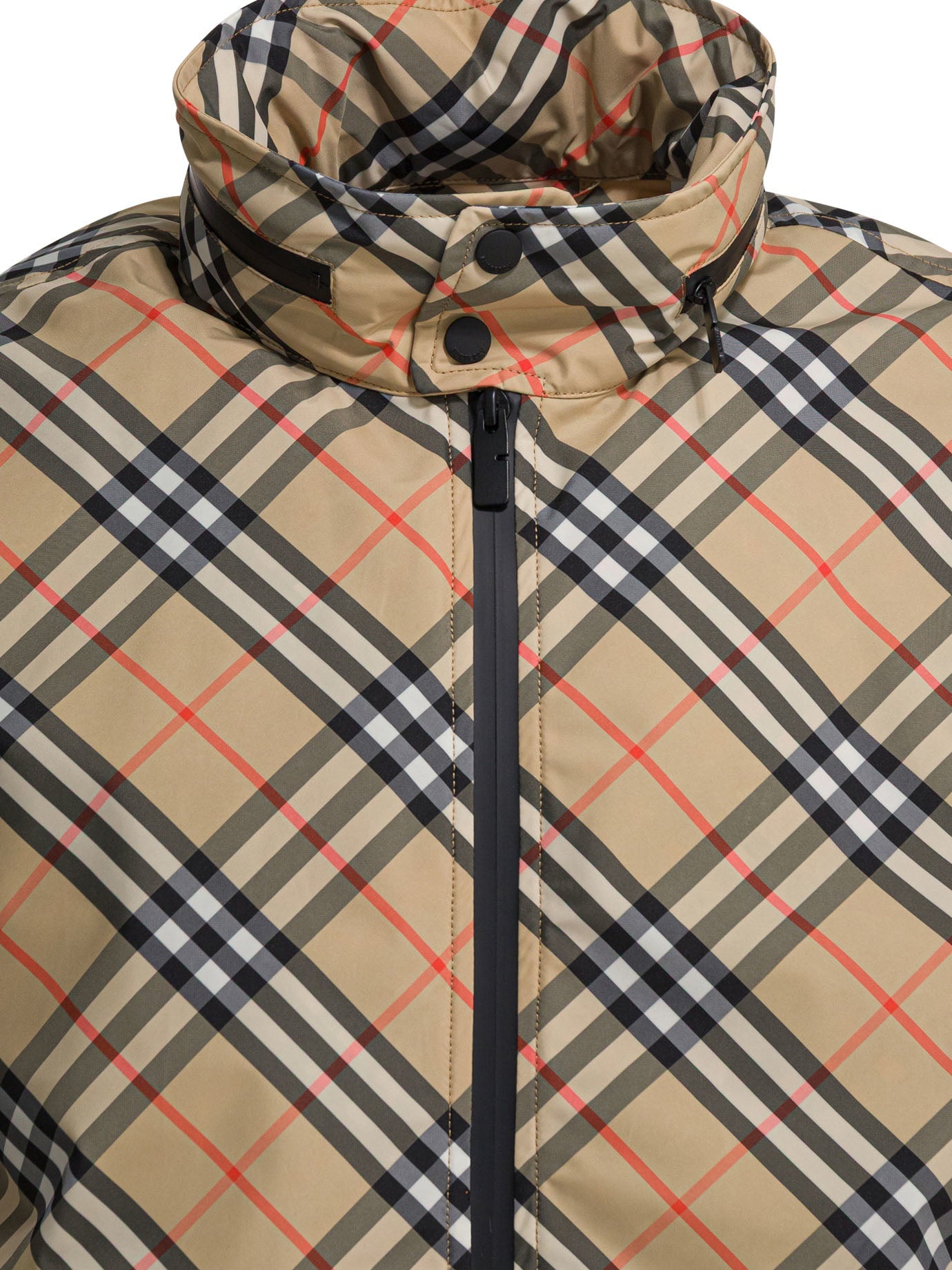Burberry "check" Windbreaker Jacket
