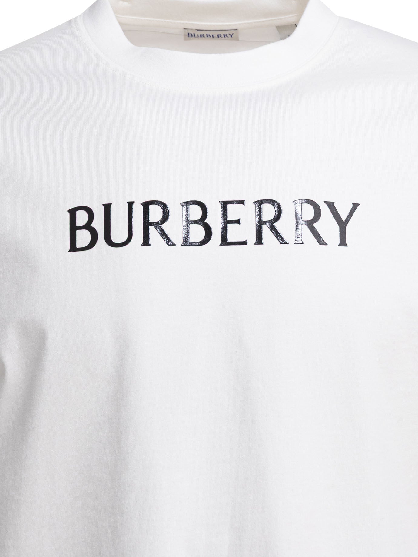 Burberry Cotton T-shirt With Logo