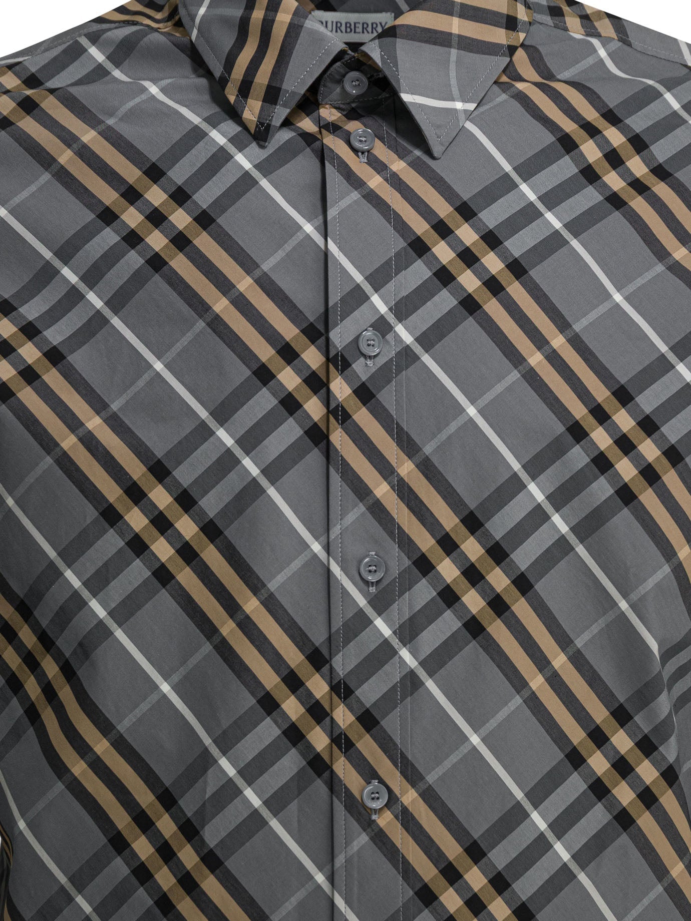 Burberry "robert Check" Casual Shirt