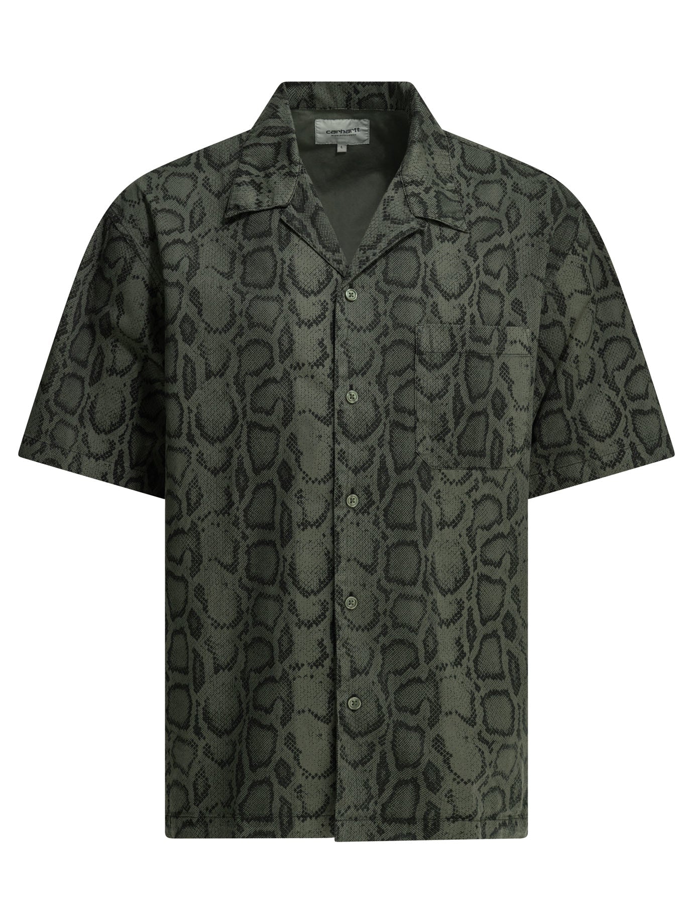 Carhartt Wip "snake Camo" Casual Shirt