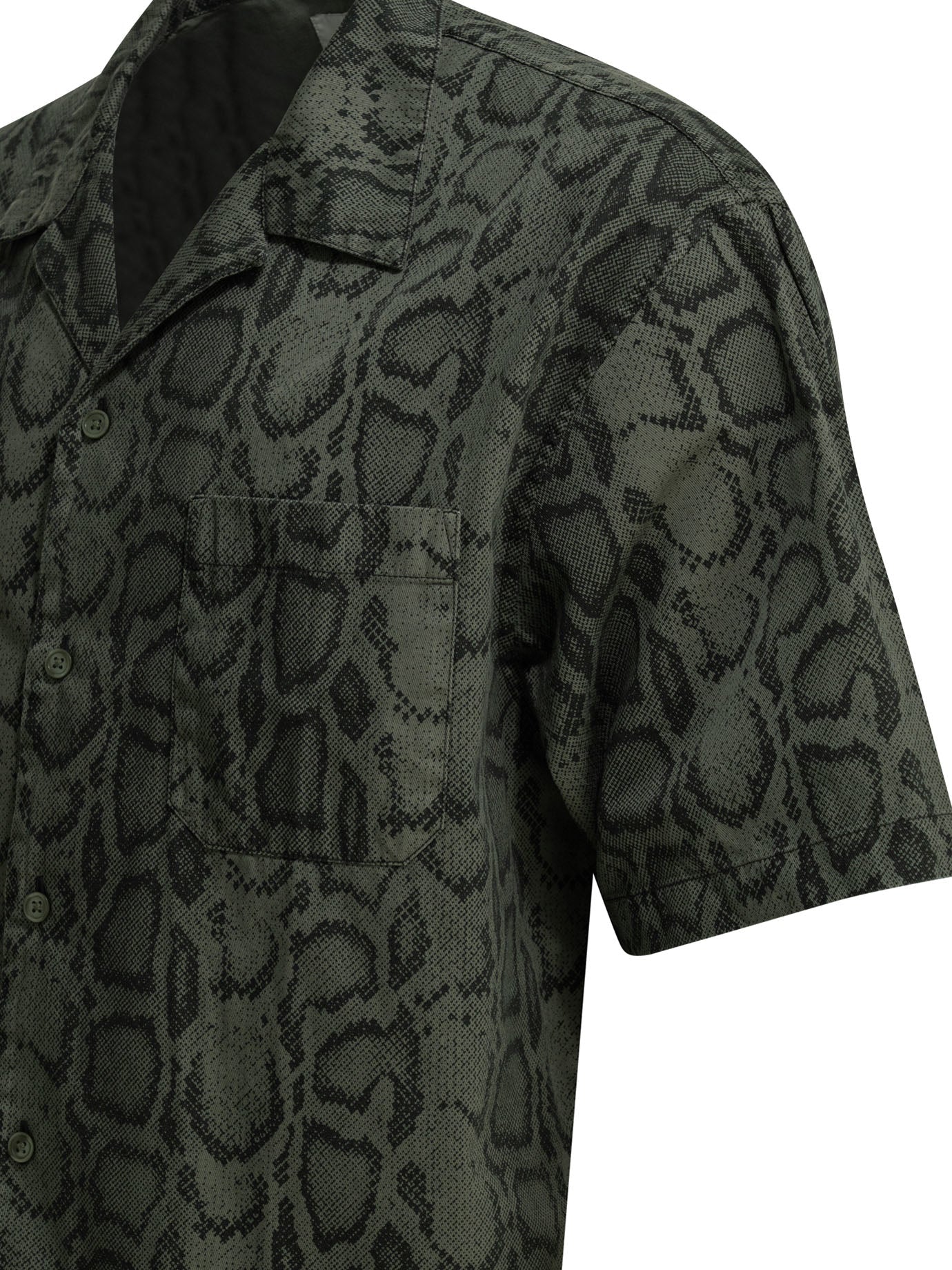 Carhartt Wip "snake Camo" Casual Shirt