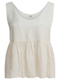 Chloé Peplum Top In Silk
