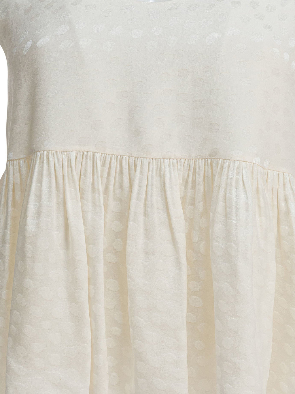 Chloé Peplum Top In Silk