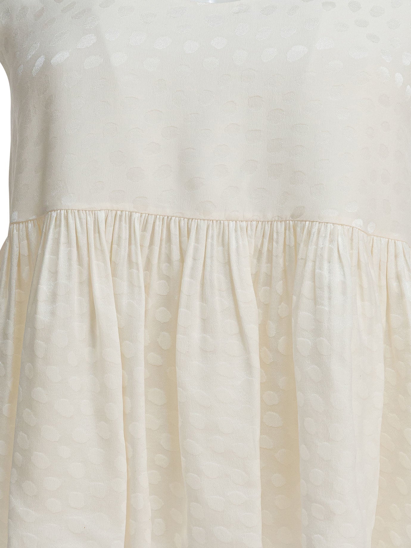 Chloé Peplum Top In Silk