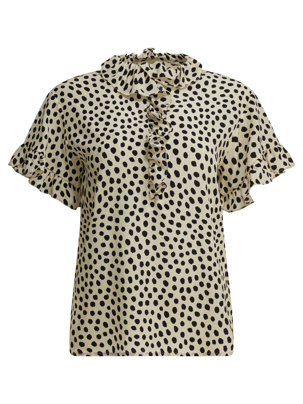 Chloé Silk Short Sleeves Shirt