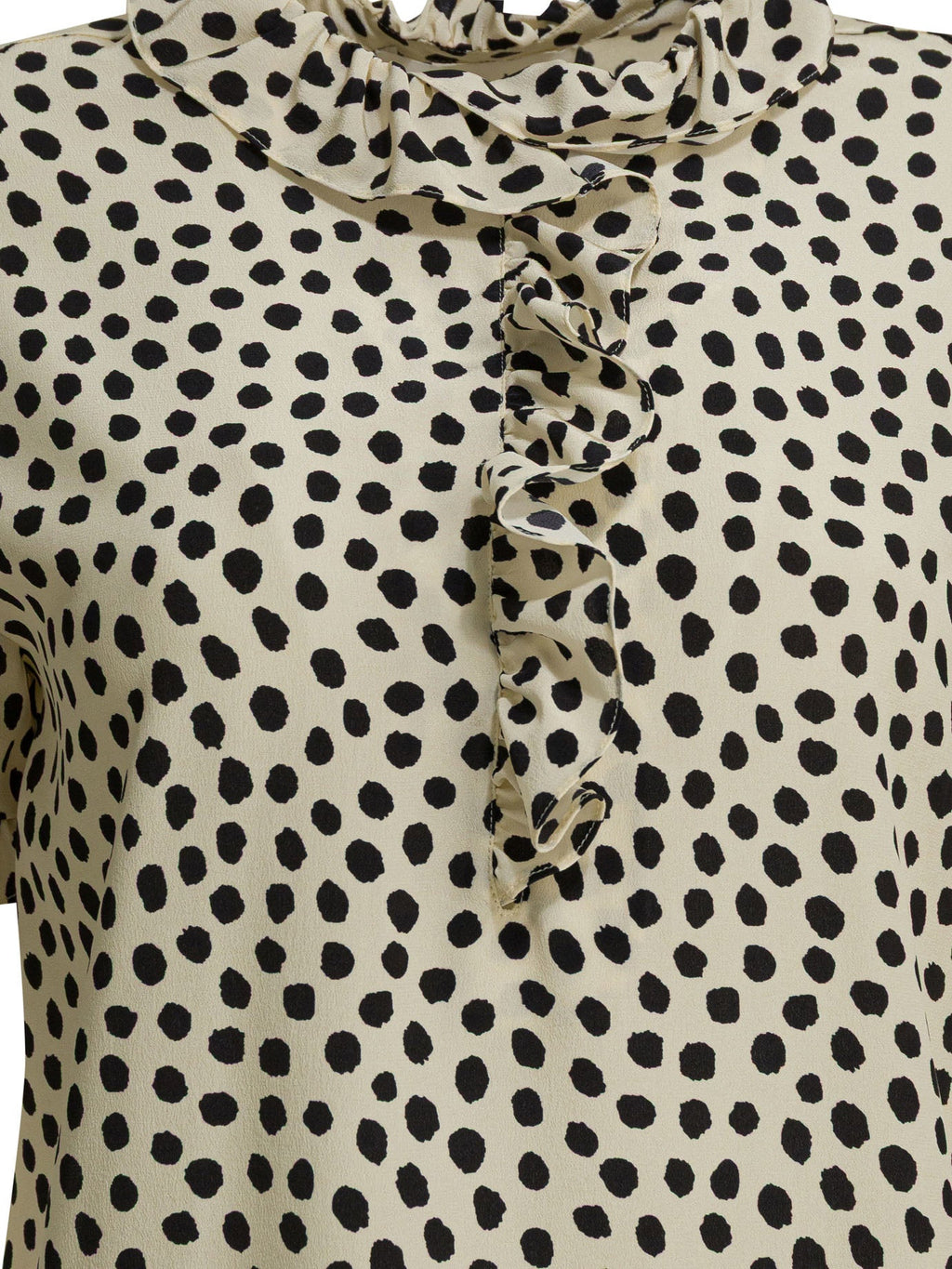 Chloé Silk Short Sleeves Shirt