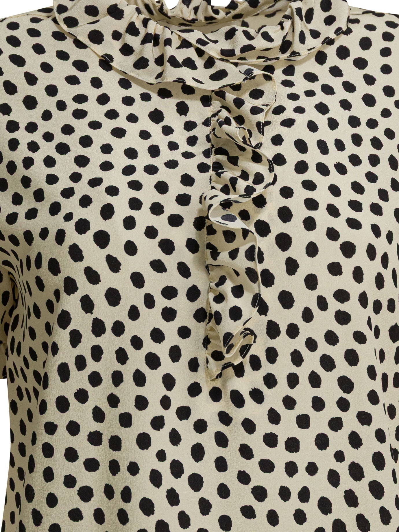 Chloé Silk Short Sleeves Shirt