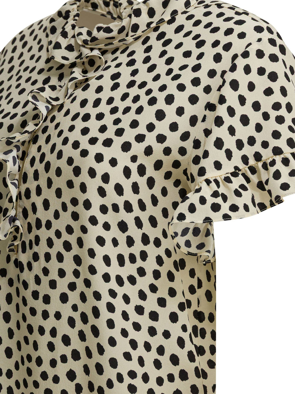 Chloé Silk Short Sleeves Shirt