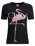 ChloÃ© Cotton T-shirt With Logo