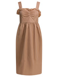 Chloé Balloon Dress In Silk Blend