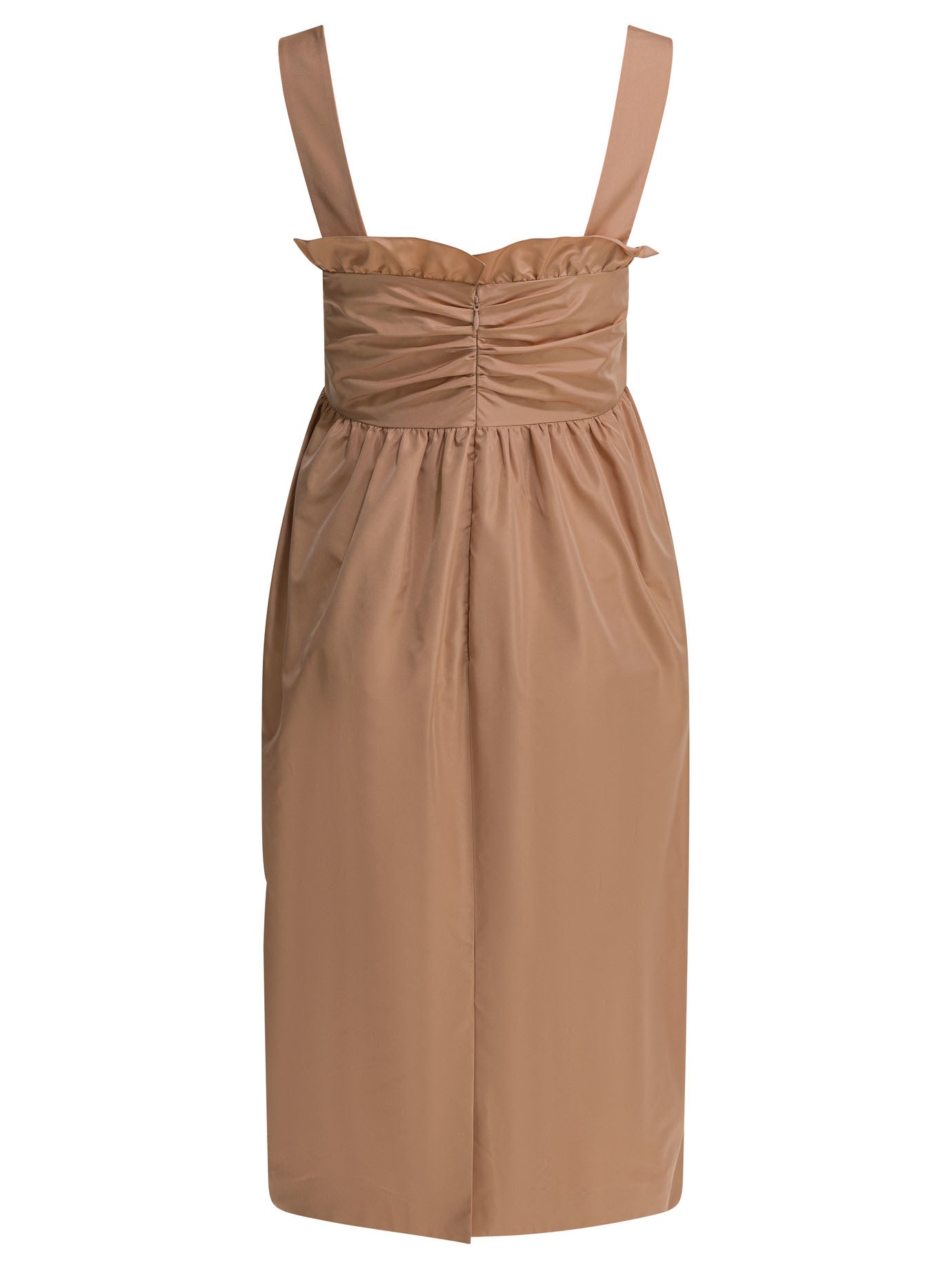 Chloé Balloon Dress In Silk Blend