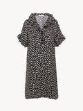 Chloé Short Dress In Silk With Short Sleeves