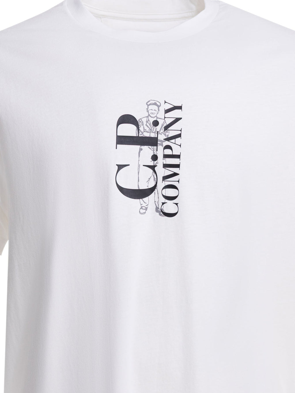C.p. Company Crew-neck T-shirt With Logo