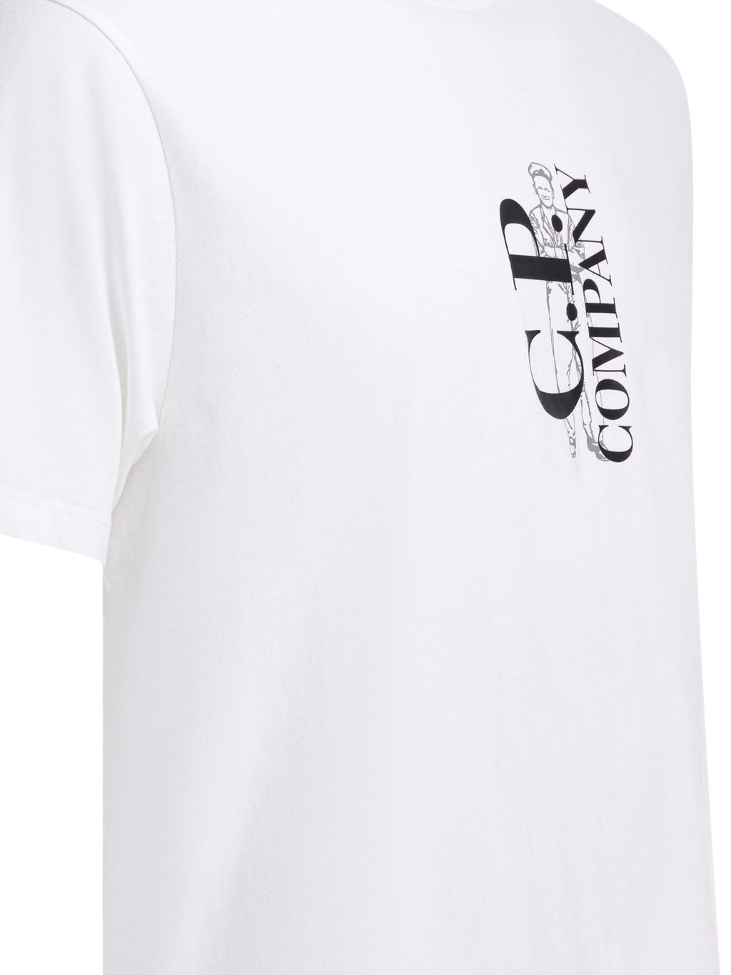 C.p. Company Crew-neck T-shirt With Logo