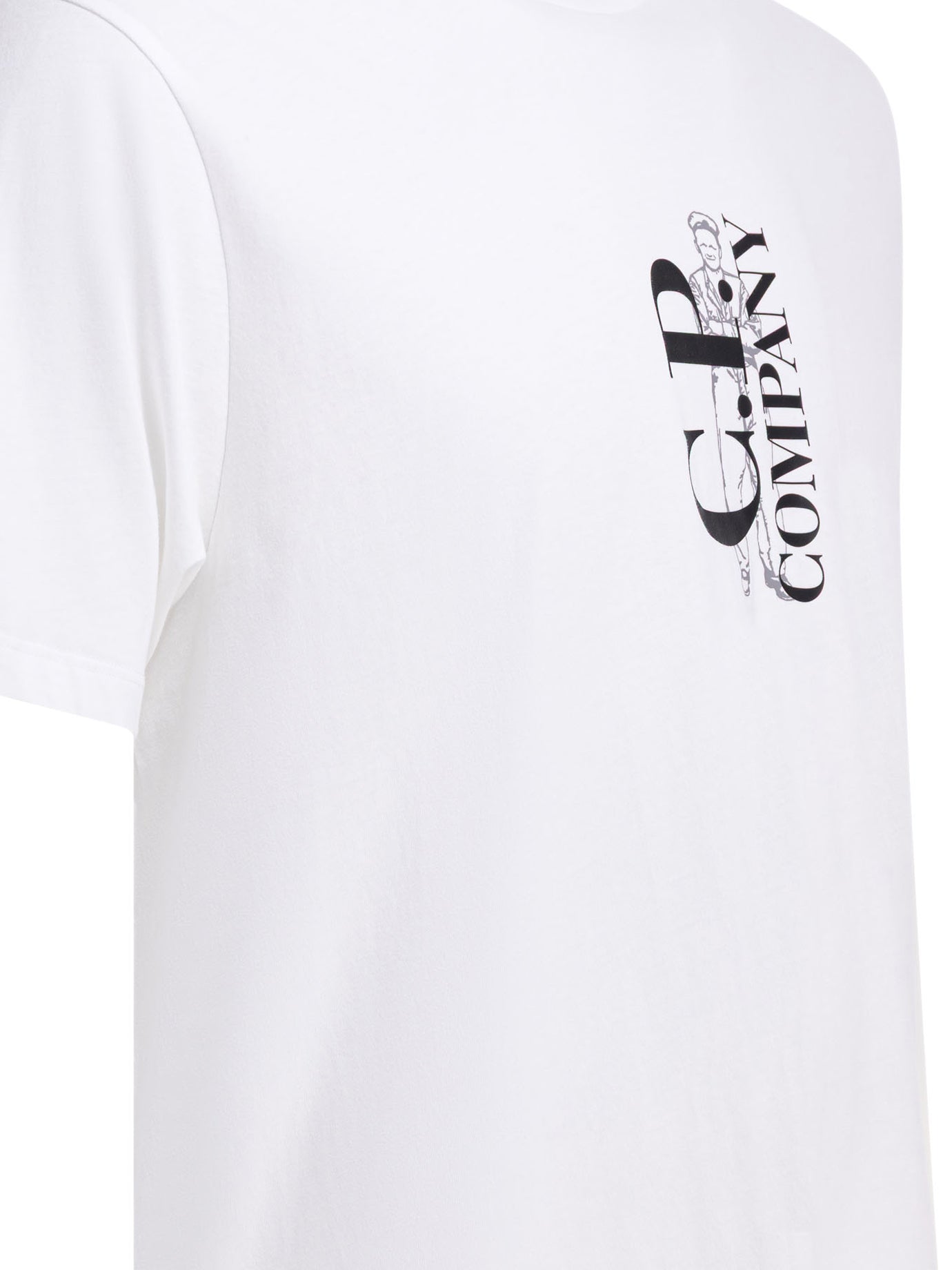 C.p. Company Crew-neck T-shirt With Logo