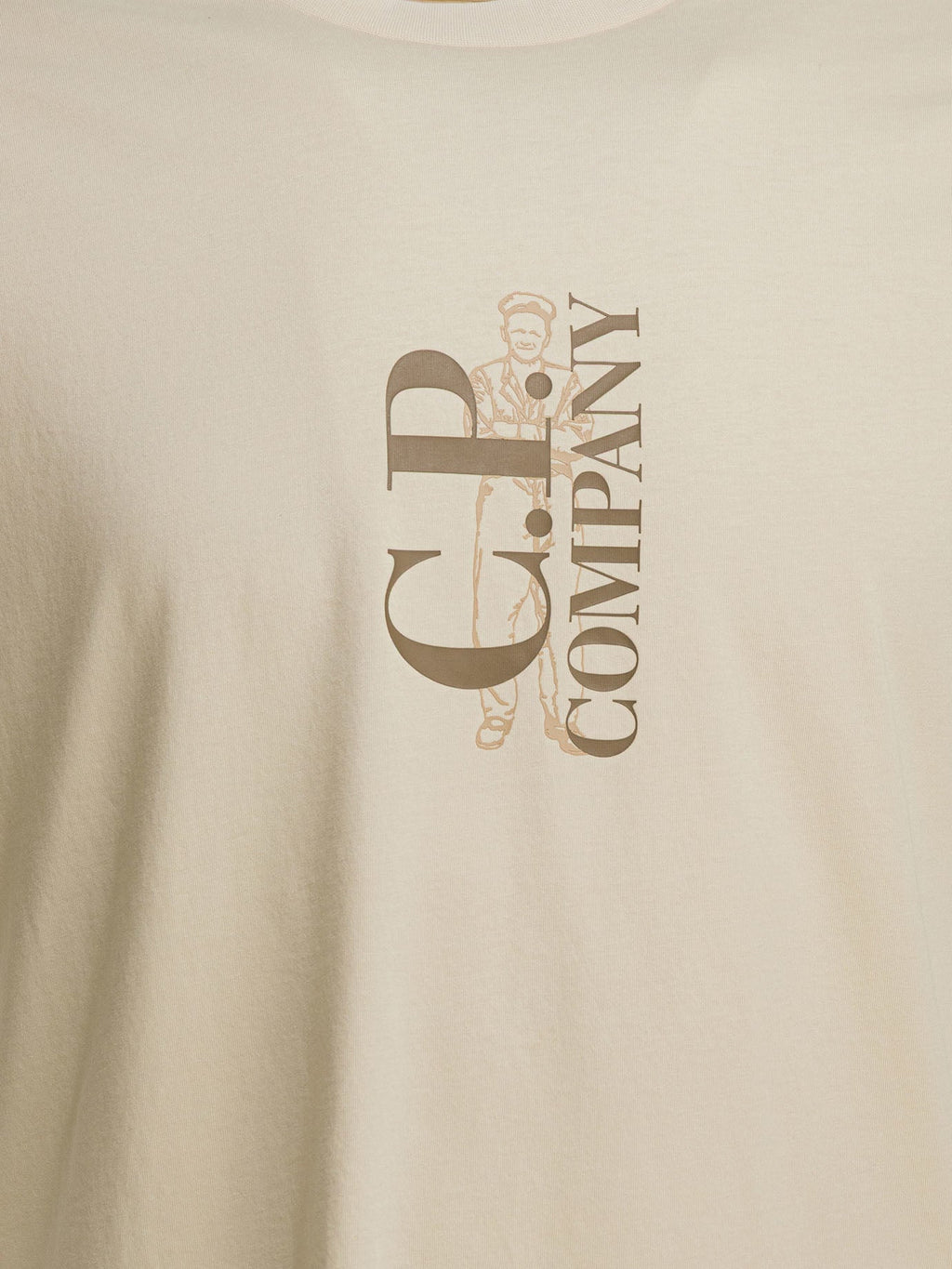 C.p. Company Crew-neck T-shirt With Logo