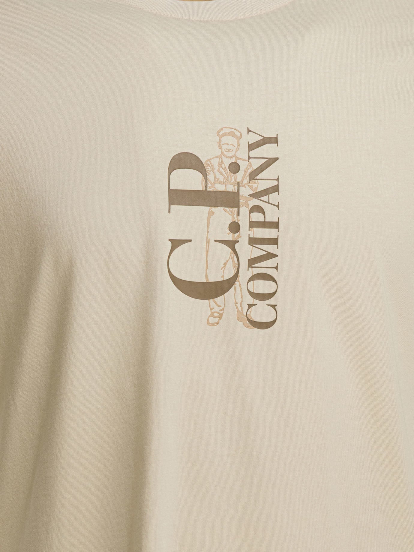 C.p. Company Crew-neck T-shirt With Logo