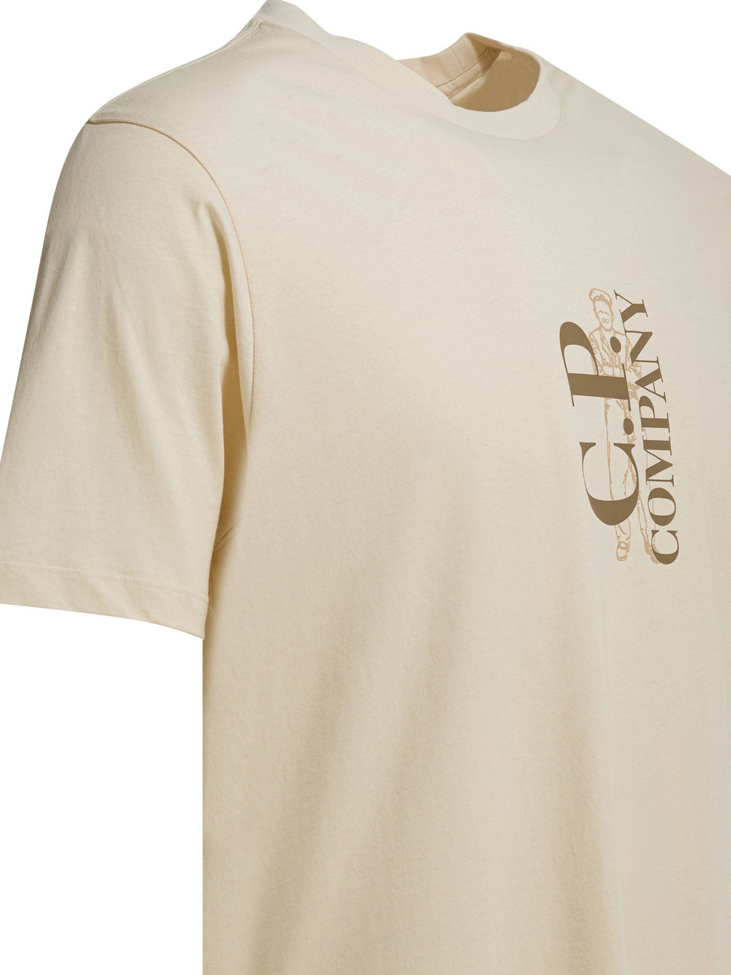 C.p. Company Crew-neck T-shirt With Logo