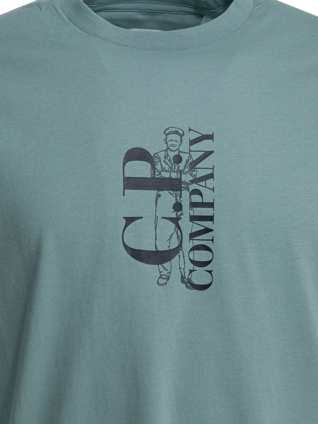 C.p. Company Crew-neck T-shirt With Logo