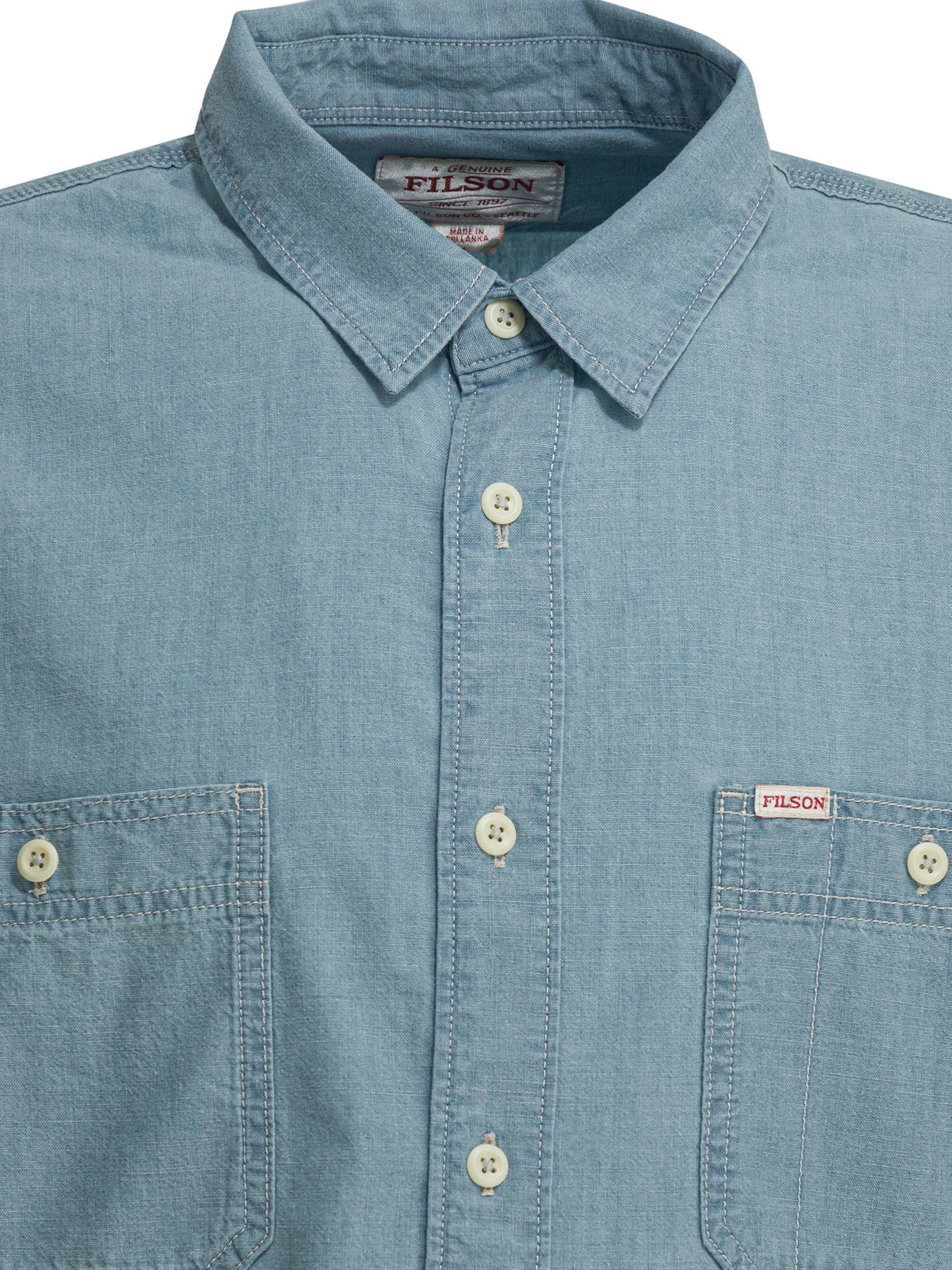 Filson "chambray Cpo" Casual Shirt