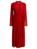 Ganni Long Chemise Dress