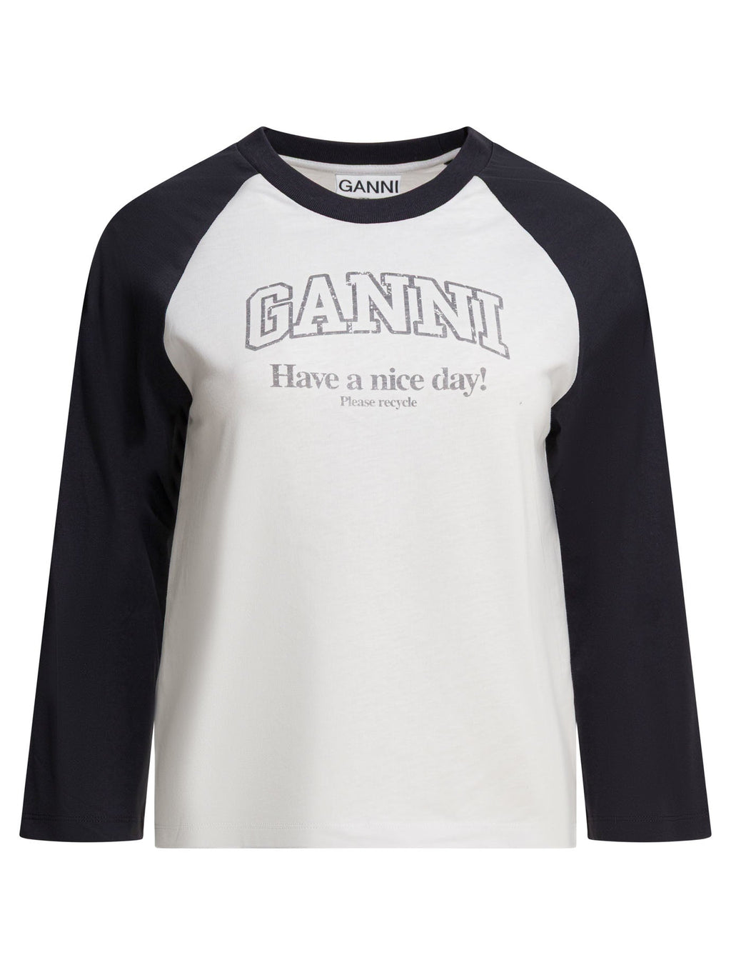 Ganni "baseball" T-shirt