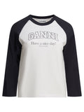 Ganni "baseball" T-shirt