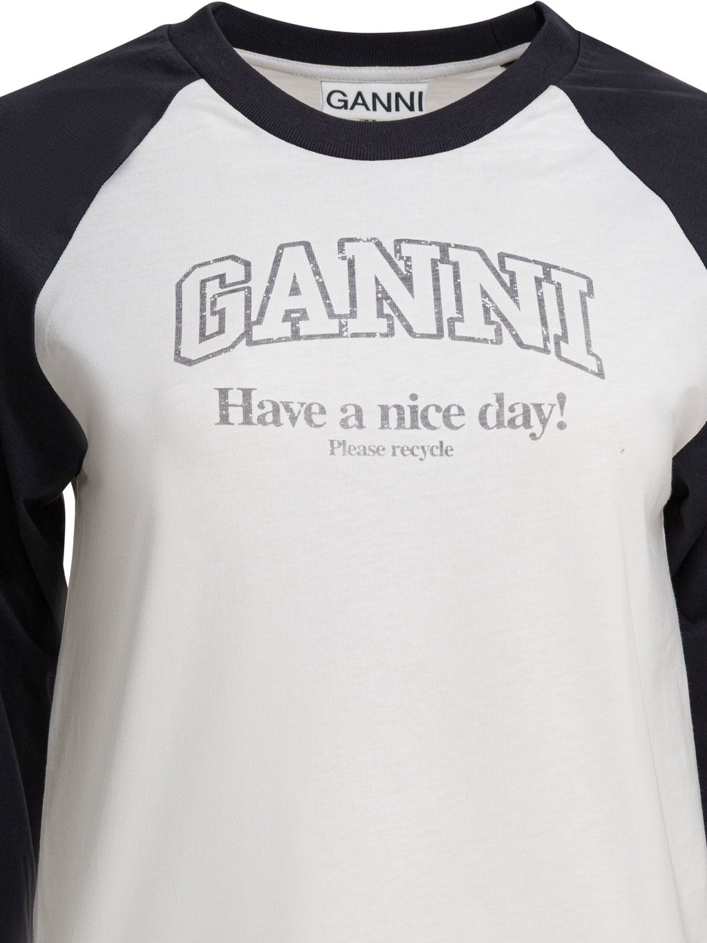 Ganni "baseball" T-shirt
