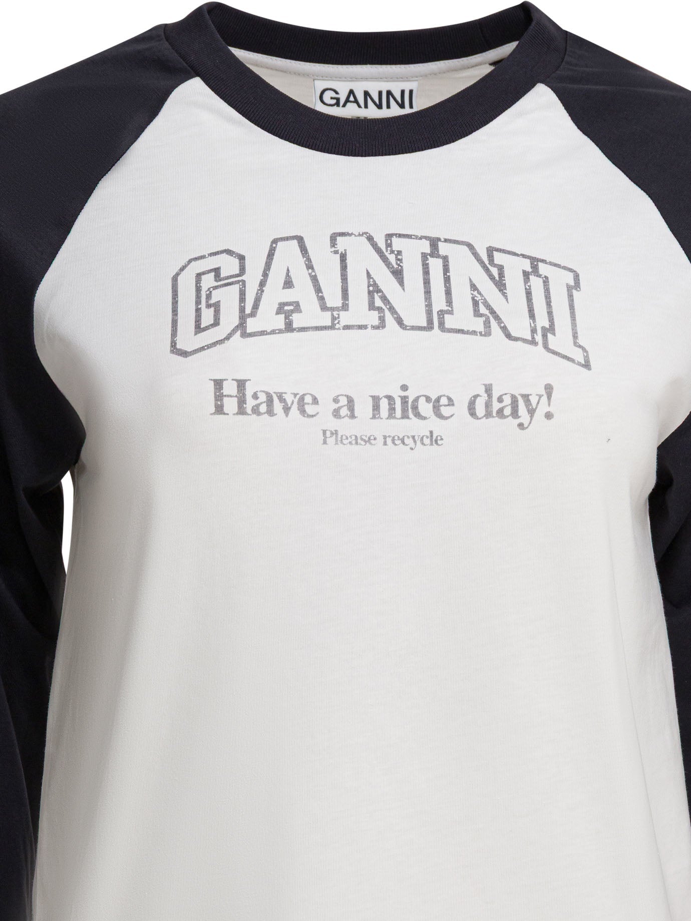 Ganni "baseball" T-shirt
