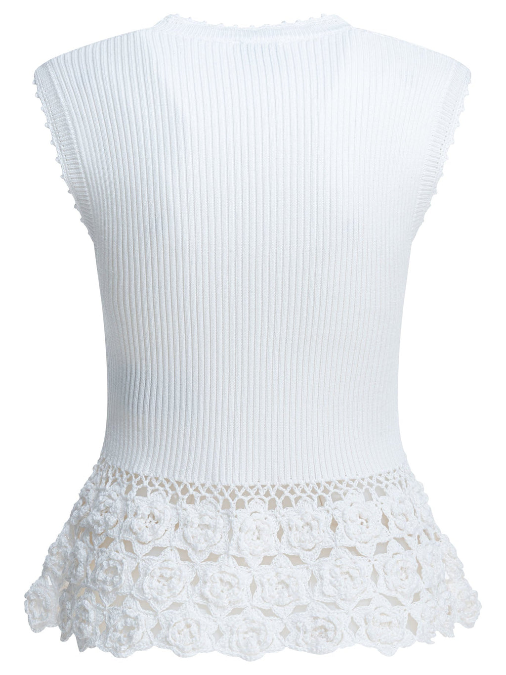 Ganni Knitted Worked Vest