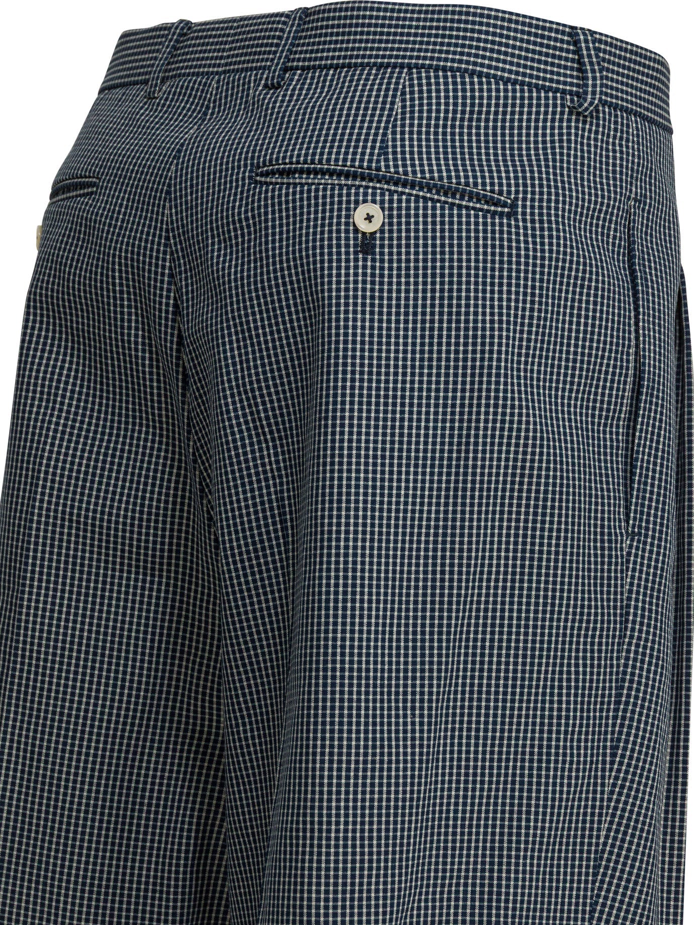 Givenchy Formal Plaid Shorts