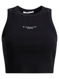 Givenchy Cropped Tank Top With Logo