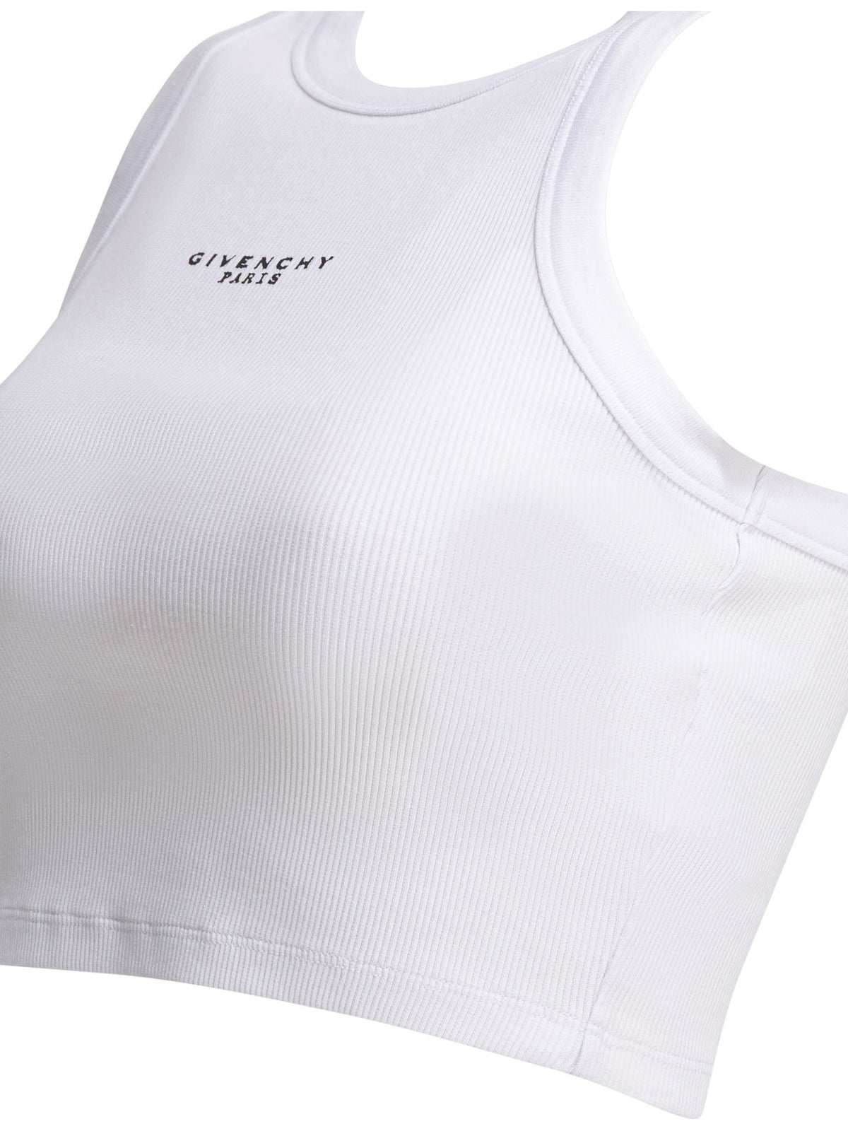 Givenchy Cropped Tank Top With Logo
