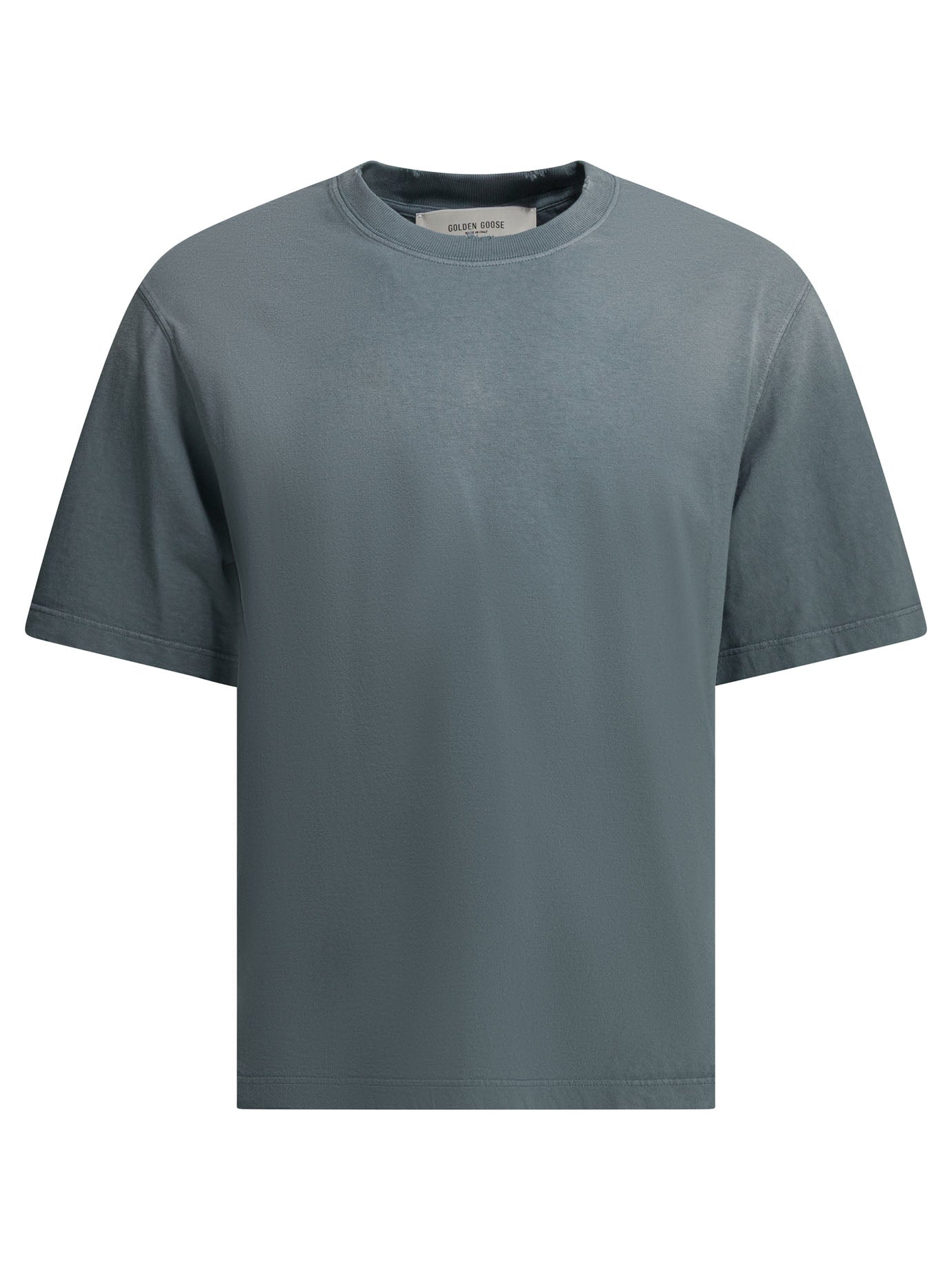 Golden Goose Crew-neck T-shirt With Reverse Logo