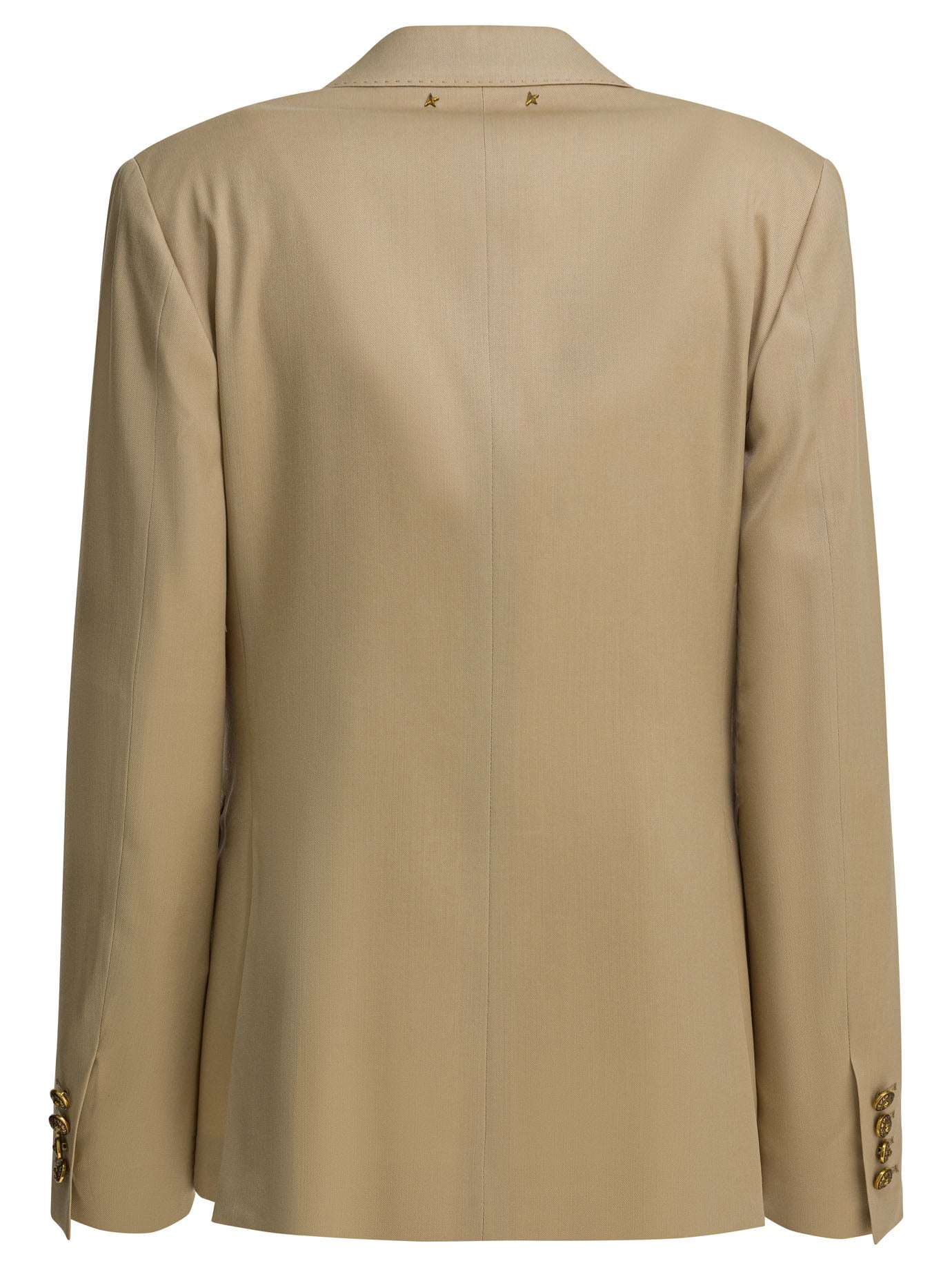 Golden Goose Double-breasted Blazer In Virgin Wool