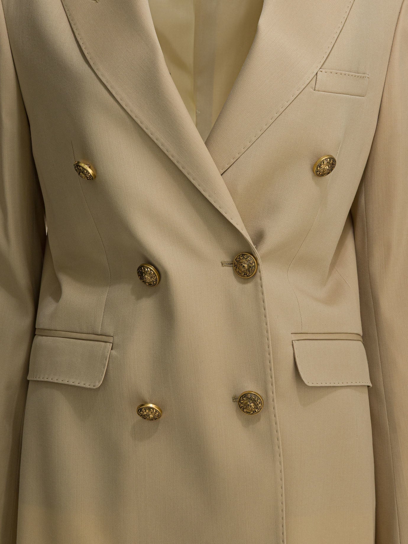 Golden Goose Double-breasted Blazer In Virgin Wool