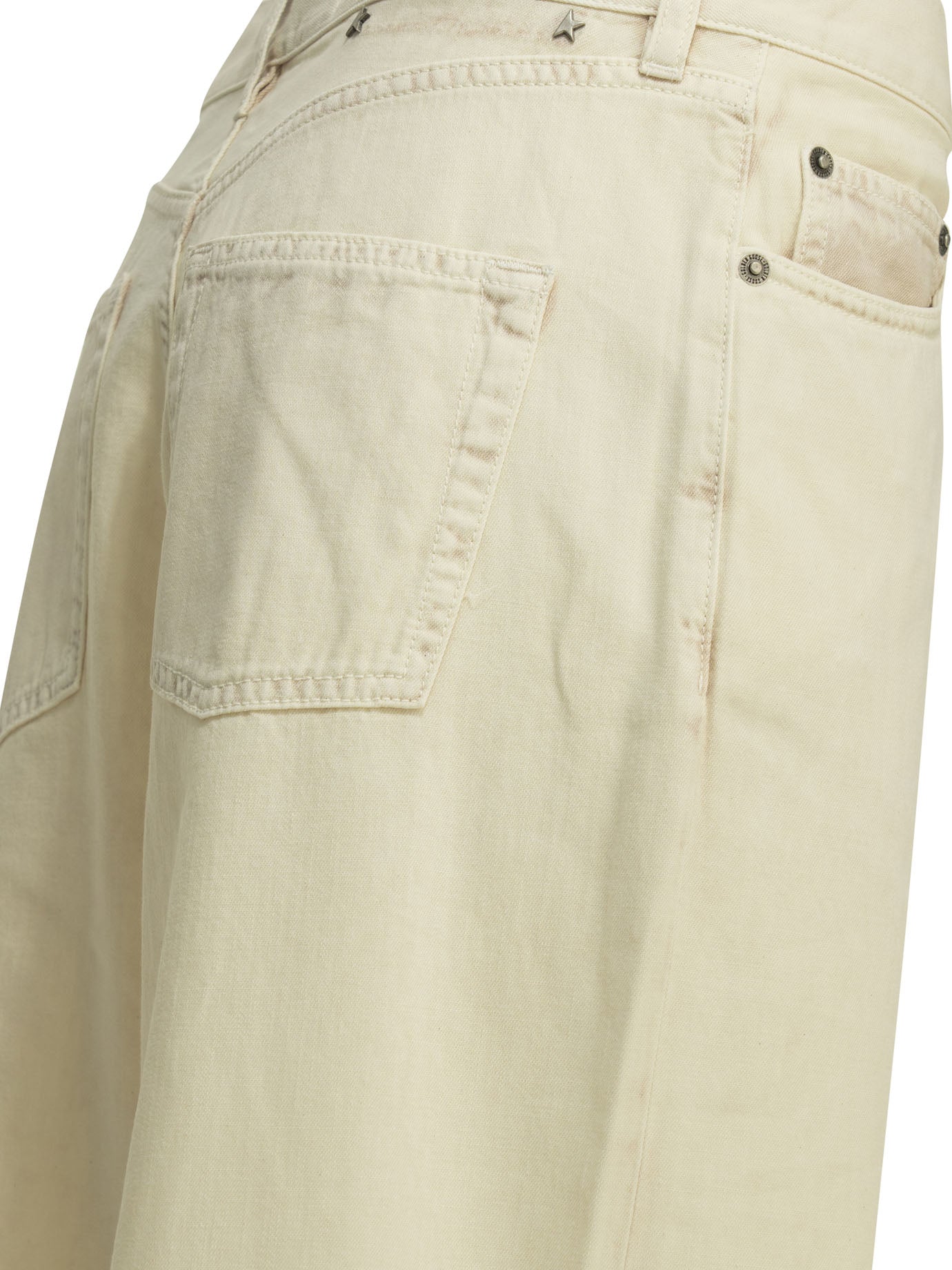 Golden Goose "melody Boyfriend" Wide Leg Jeans