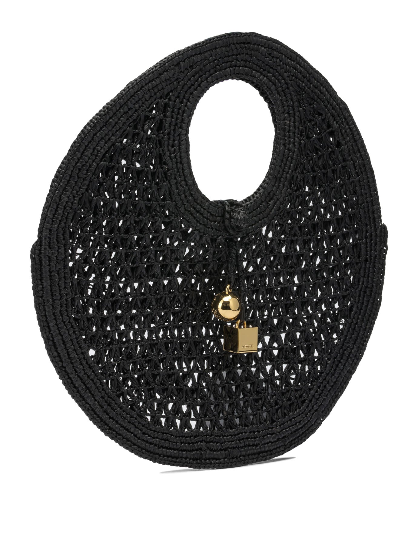 Jacquemus "le Petite Rond Beach" Large Hand Bag