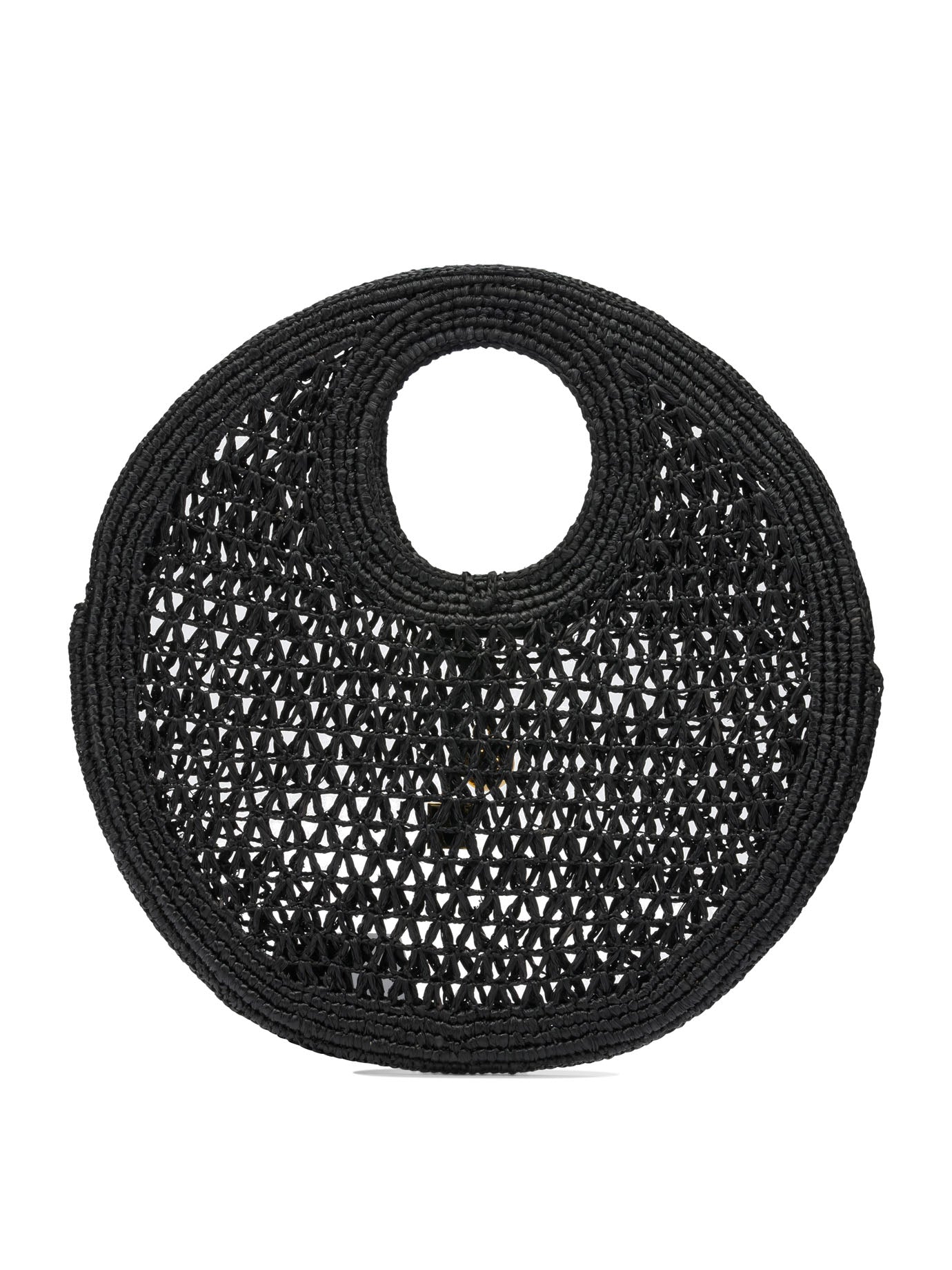 Jacquemus "le Petite Rond Beach" Large Hand Bag