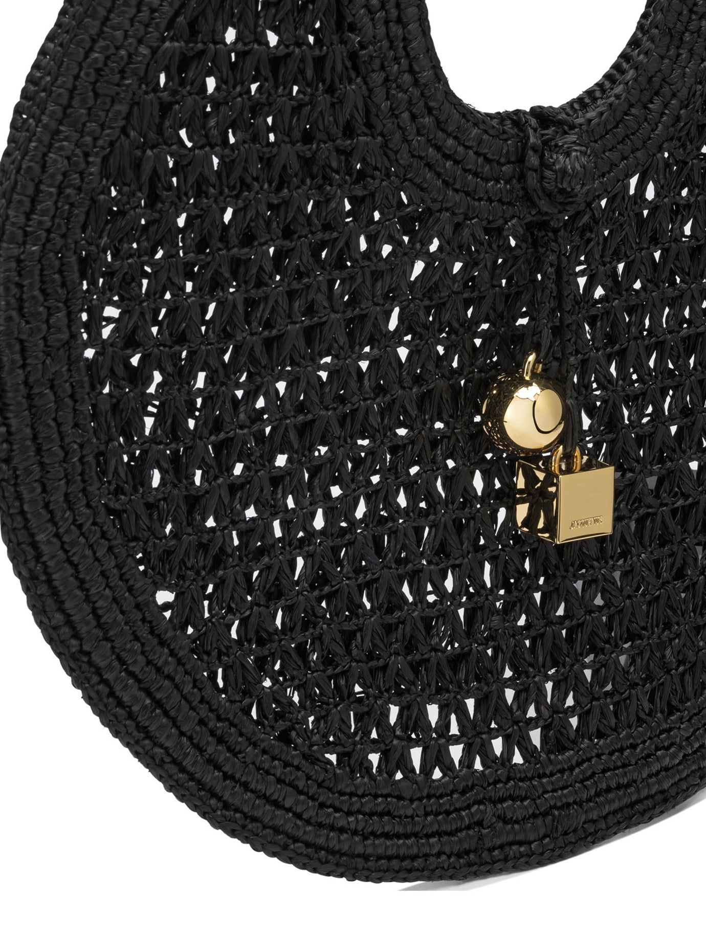 Jacquemus "le Petite Rond Beach" Large Hand Bag
