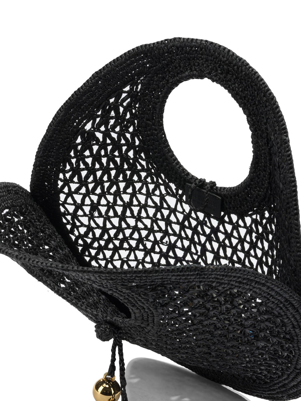 Jacquemus "le Petite Rond Beach" Large Hand Bag