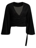 Jacquemus Casual Wrap-around Top