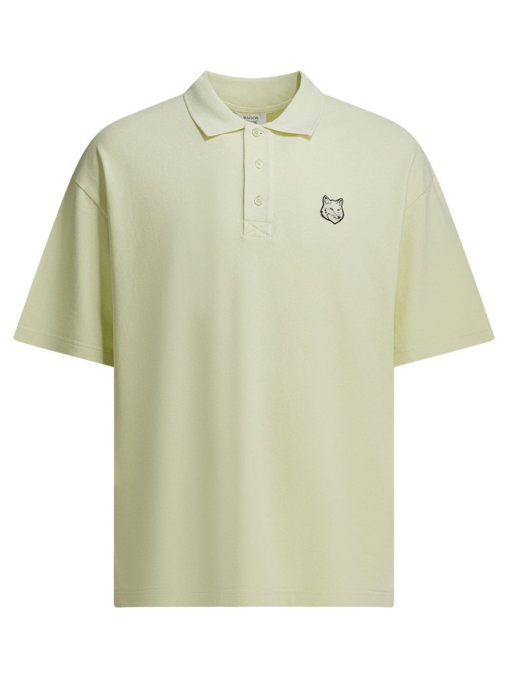 Maison Kitsuné "fox Head" Polo Shirt With Buttons