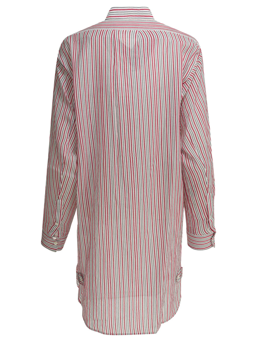 Marant Étoile Striped Chemisier Dress