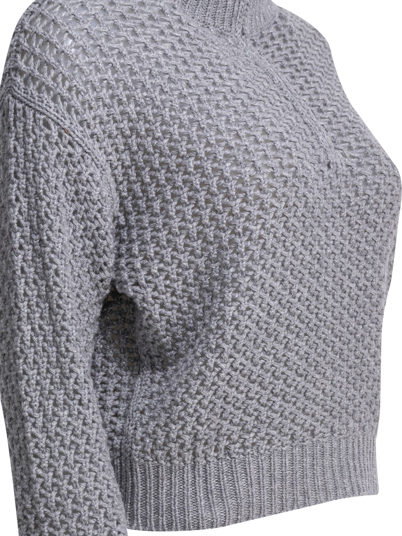 Max Mara Wool Blend Half-zip Sweater